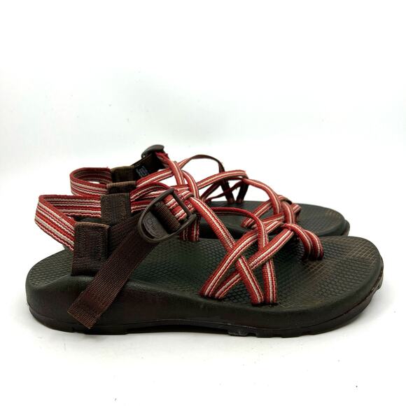 Chaco Zx2 Pink Sandals Women's 10 US - Picture 3 of 9